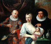 VIVARINI, family of painters Mother and child with Harlequin Germany oil painting artist